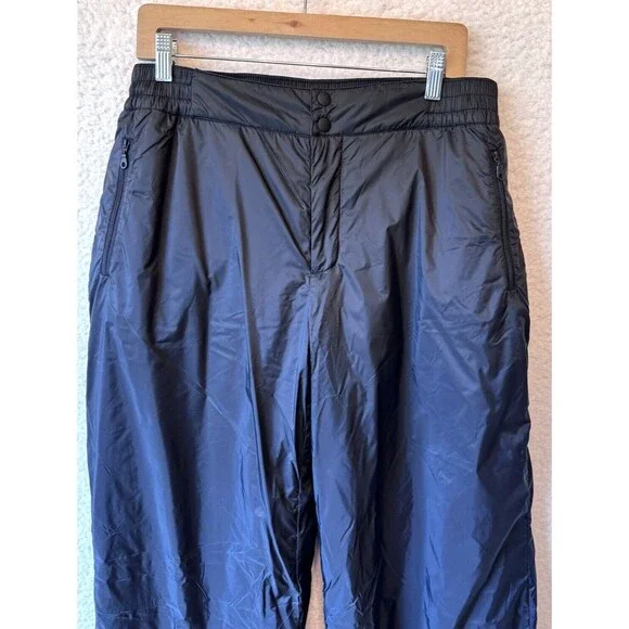 Aerie Offline Chillside Snow Pants‎ Size Large NEW Down Alternative Black Ski - Picture 7 of 15